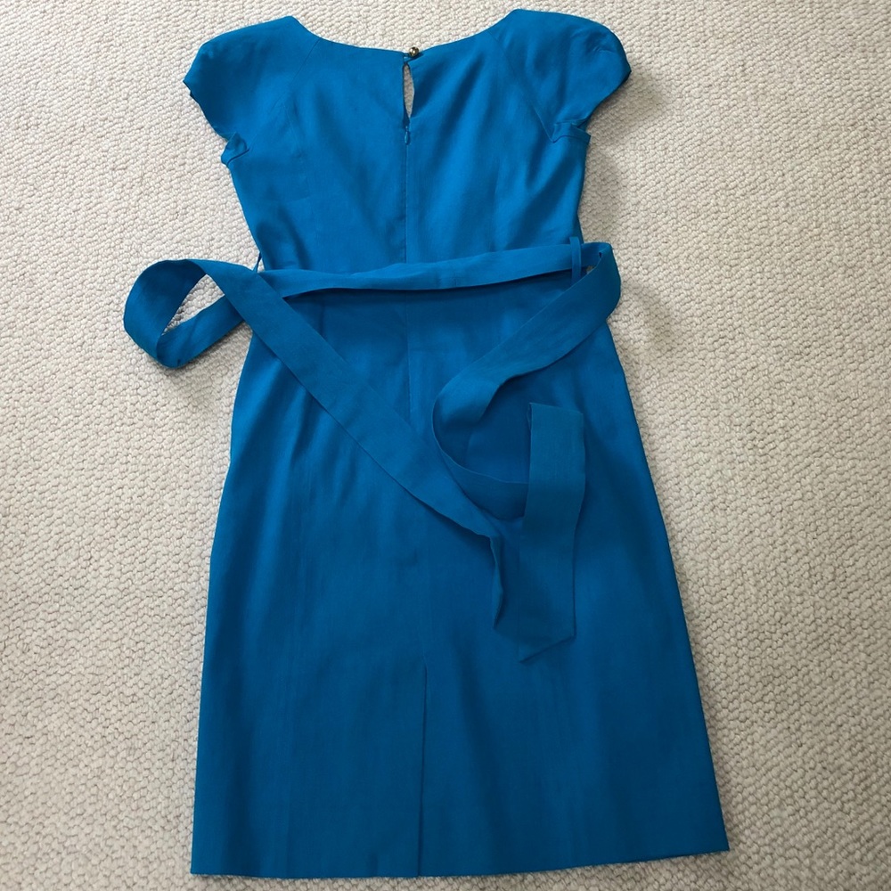 Milly, size 4, linen, back zipper - Picture 2 of 3